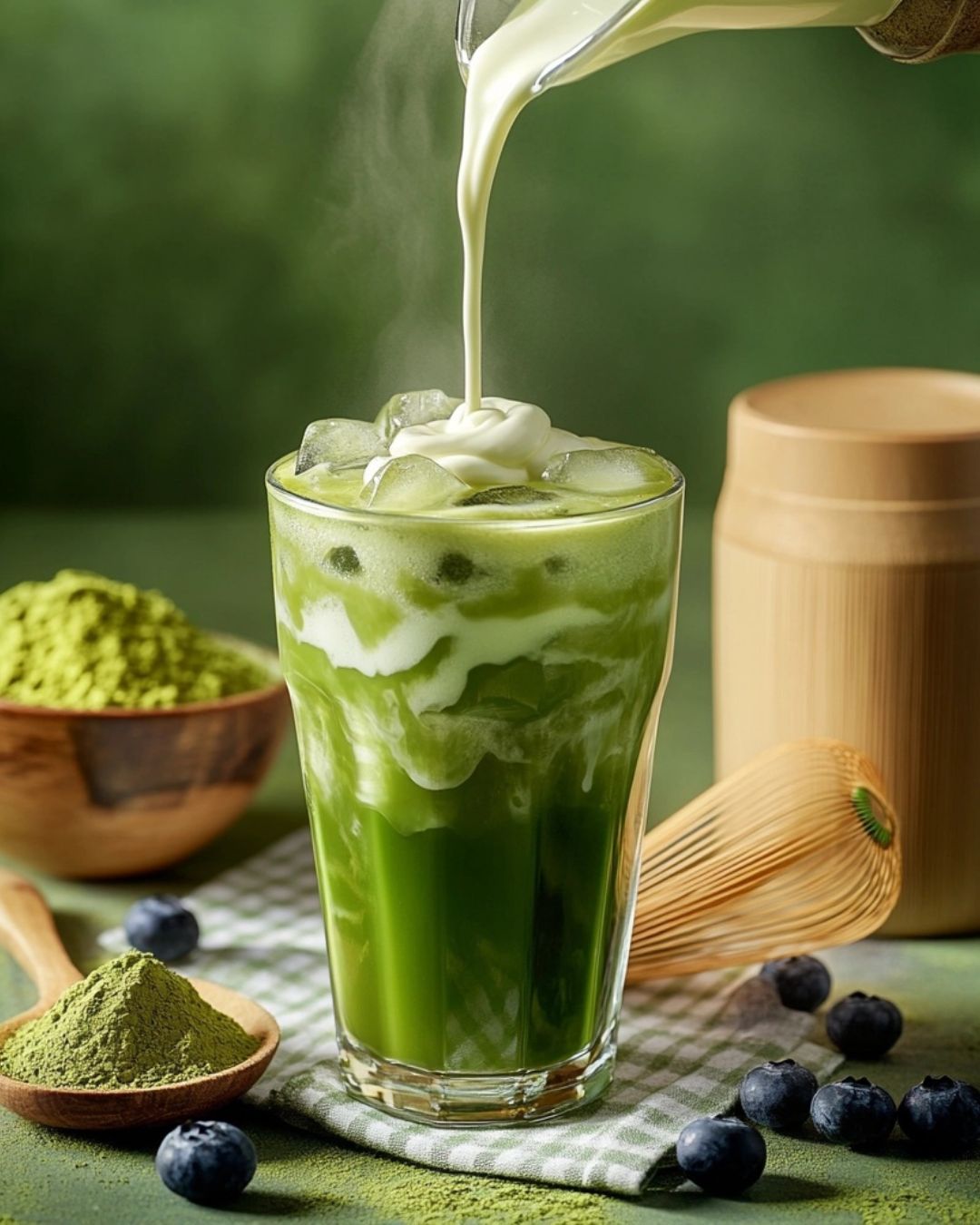Bật m&iacute; b&iacute; kiếp l&agrave;m tr&agrave; sữa matcha đậm vị, thơm ngon