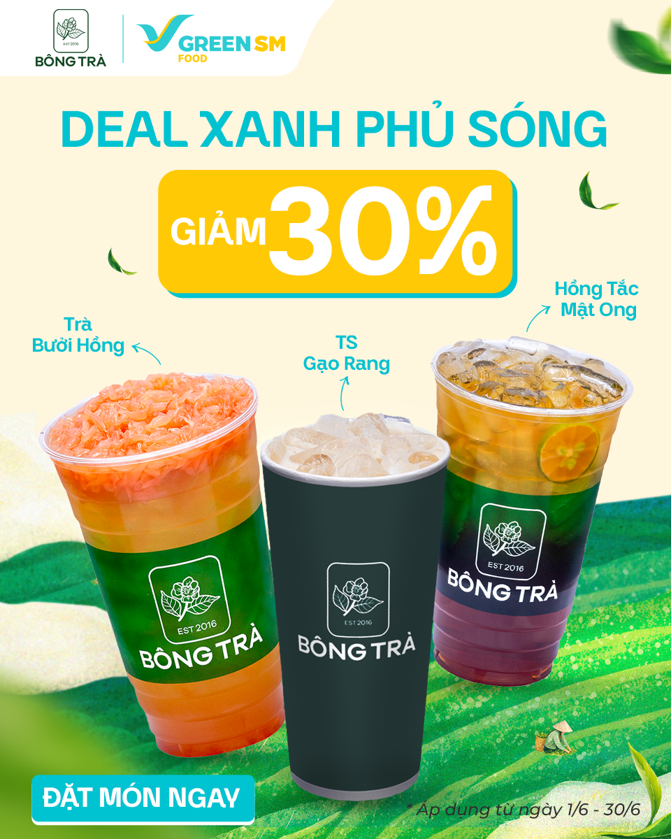 DEAL XANH PHỦ S&Oacute;NG - TH&Iacute;CH M&Oacute;N N&Agrave;O, GIẢM M&Oacute;N Đ&Oacute;.